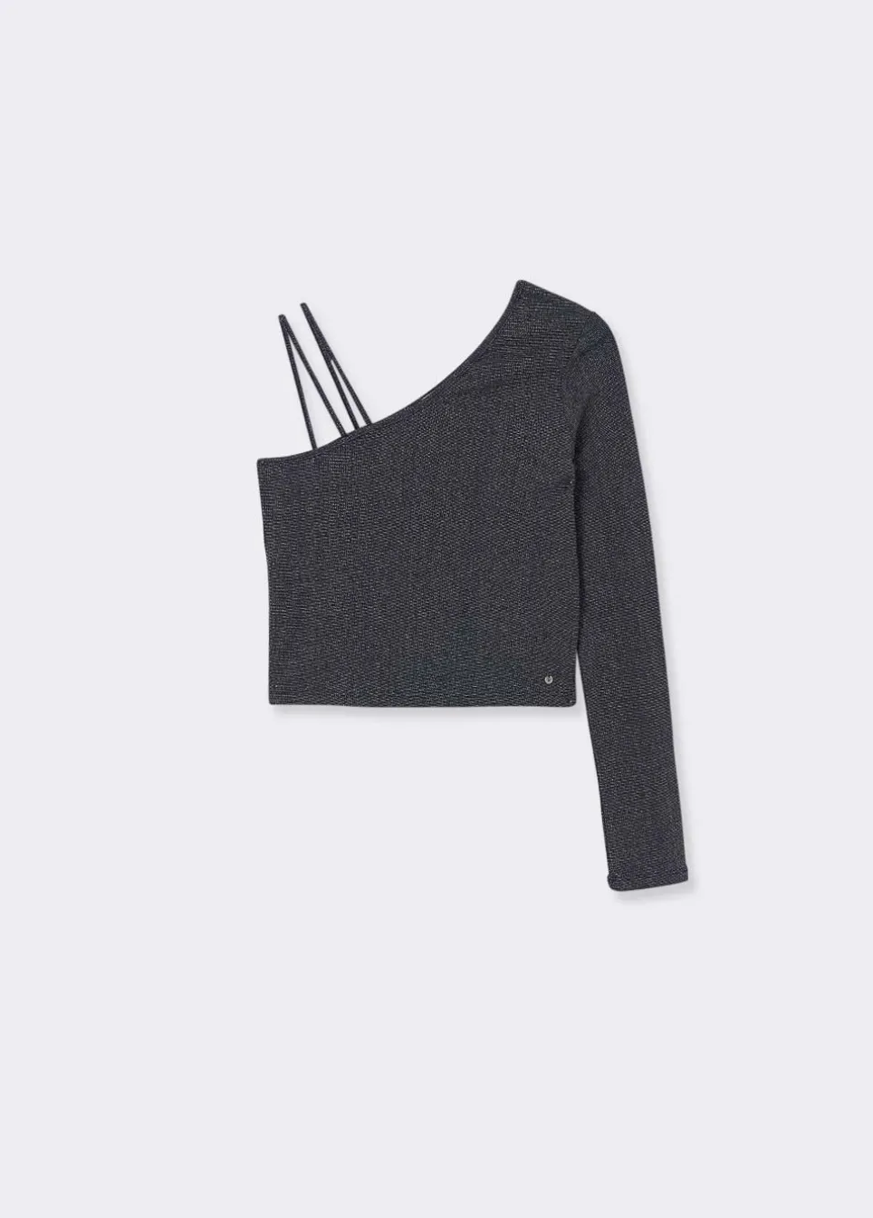 Asymmetrisch T-Shirt Met Bandjes