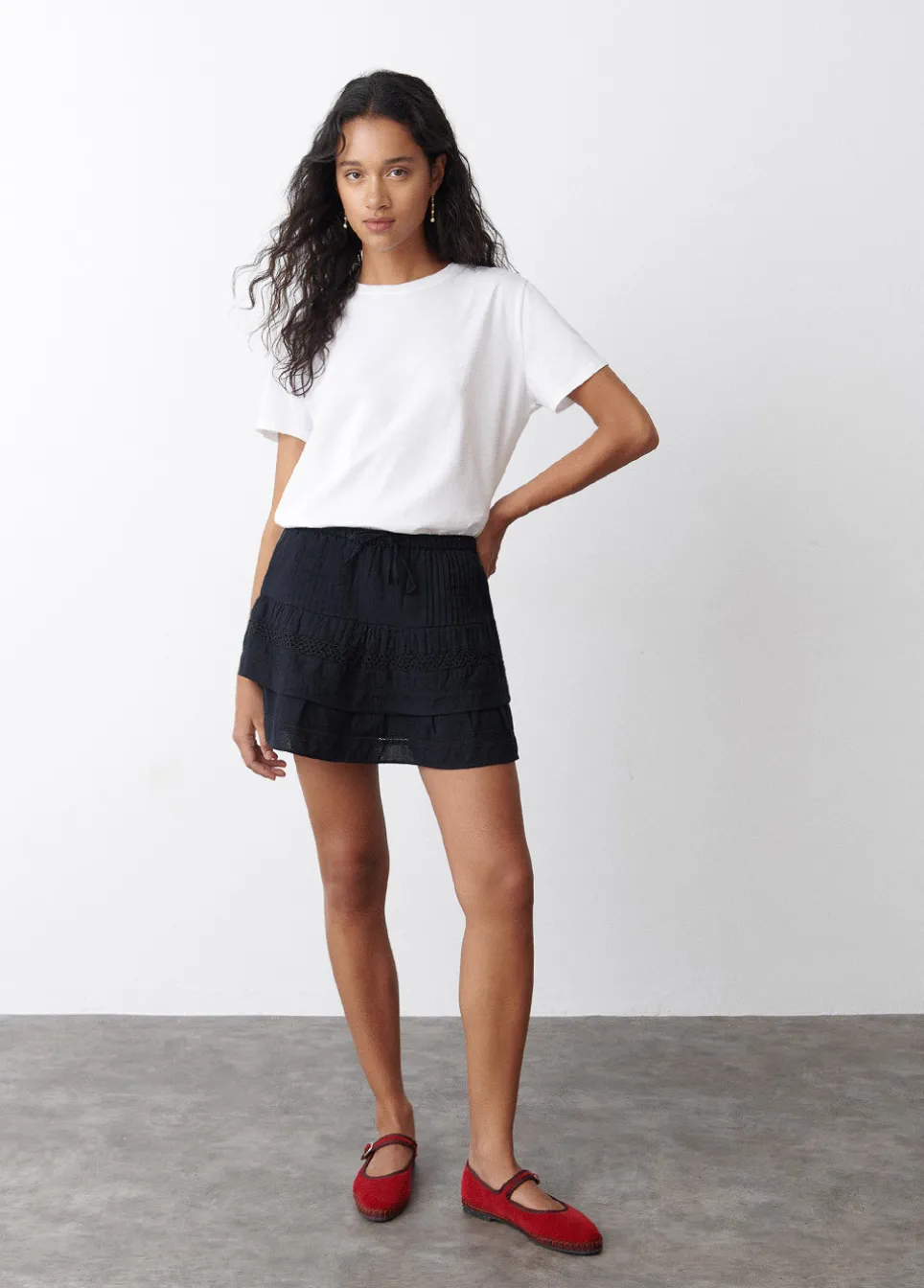 Basic T-Shirt Korte Mouwen Fous