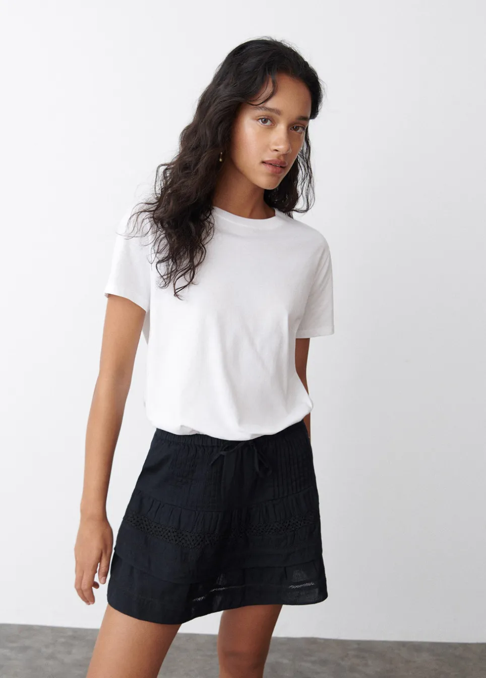 Basic T-Shirt Korte Mouwen Fous