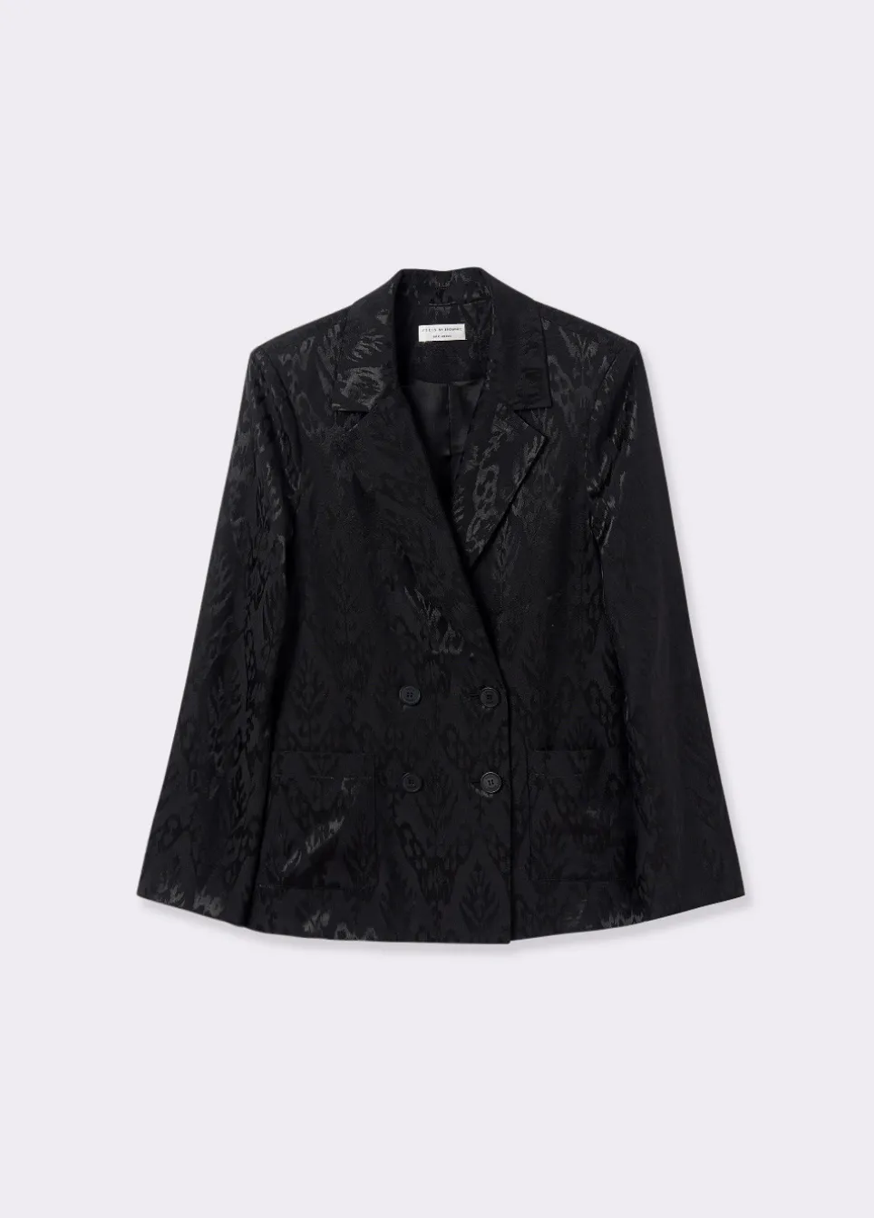 Blazer Overslag Jacquard