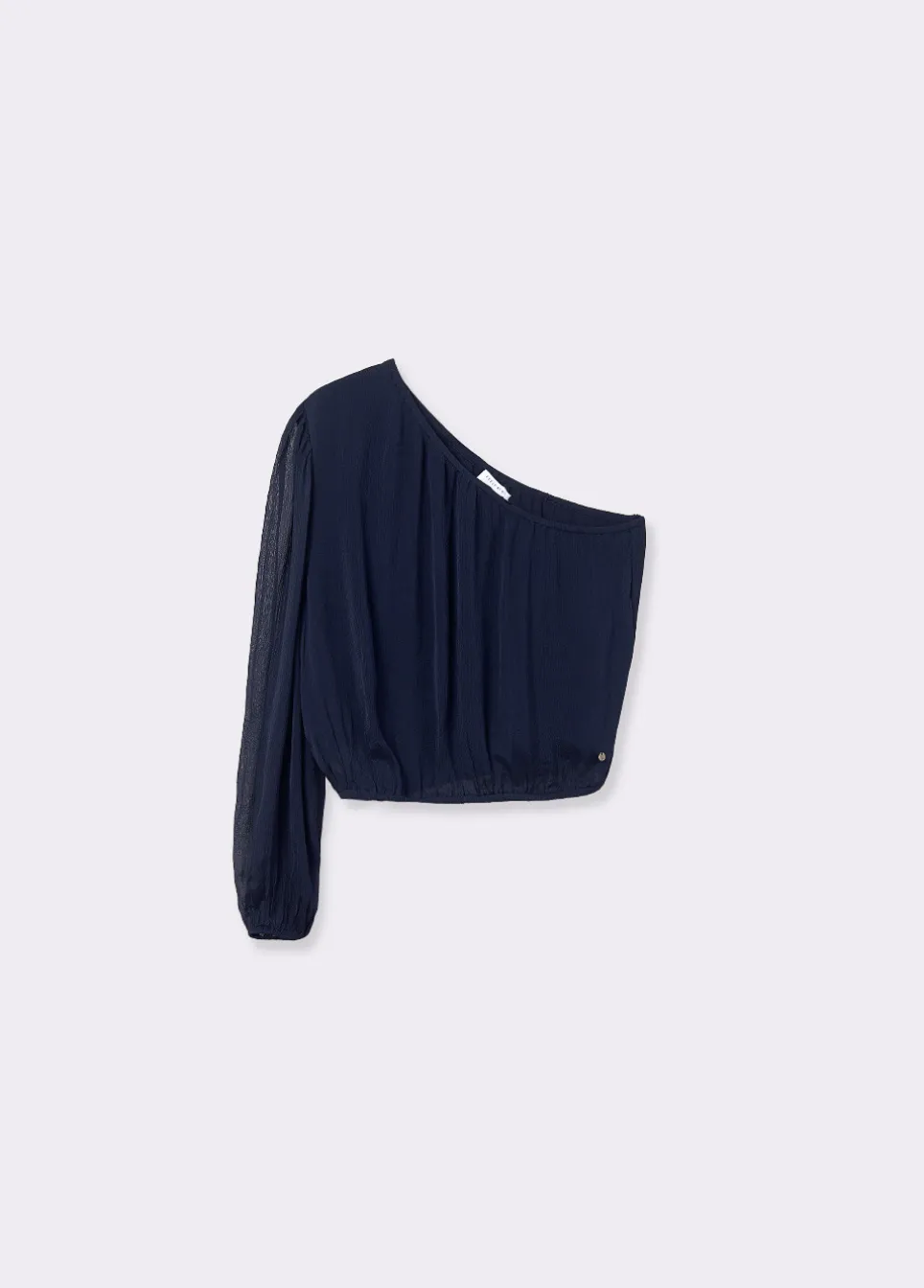 Blouse Asymmetrisch Choker