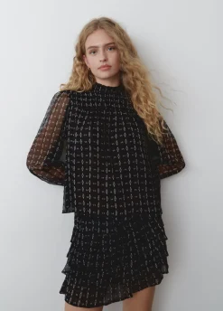 Blouse Hoge Kraag