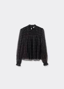Blouse Hoge Kraag