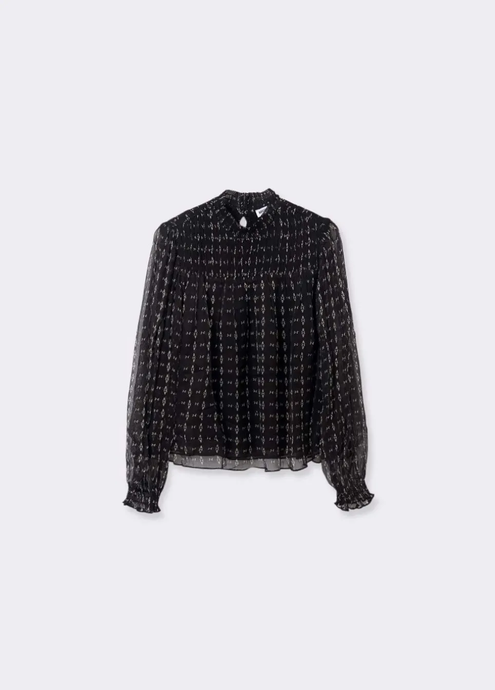Blouse Hoge Kraag