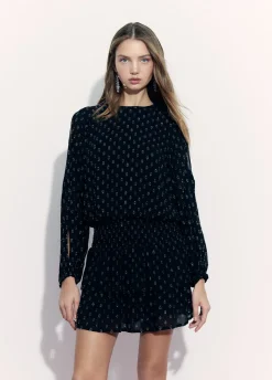 Blouse Openingen Dobby