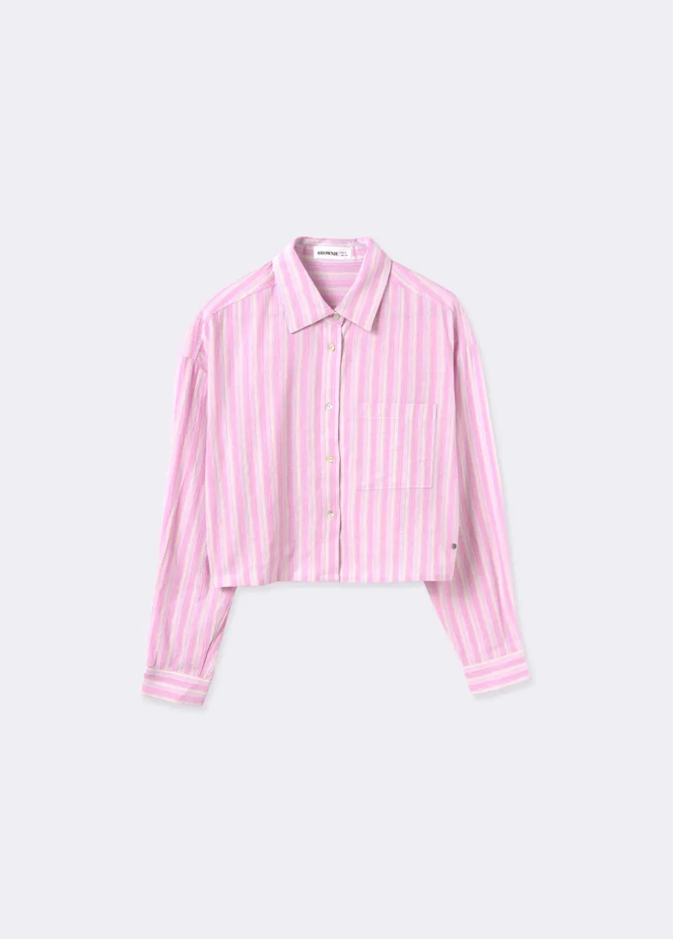 Blouse Strepen Cropped