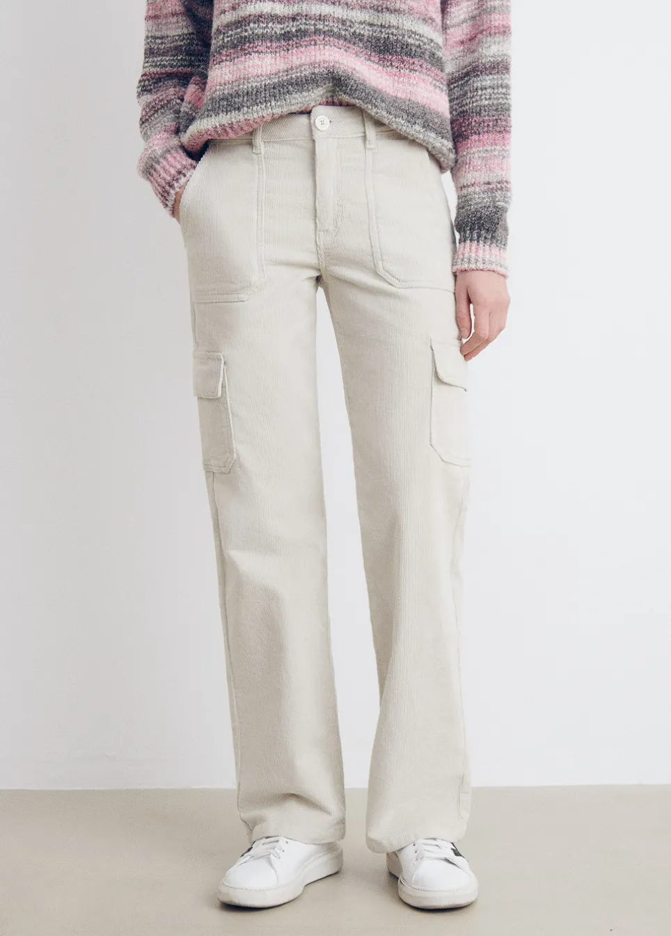 Broek Corduroy Cargo
