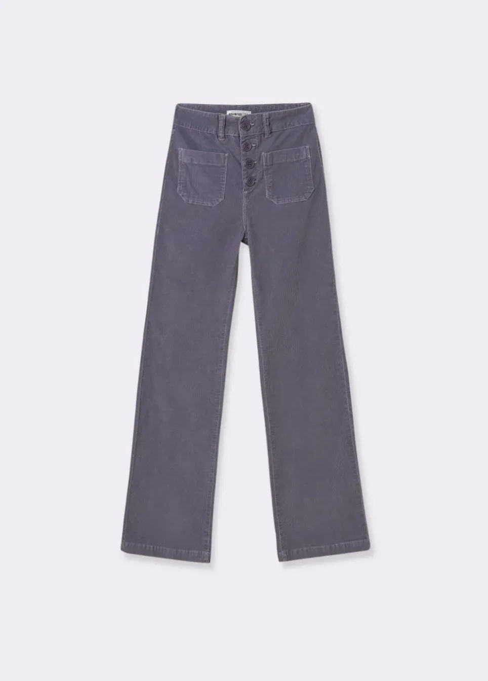 Broek Corduroy Culotte Voorzak
