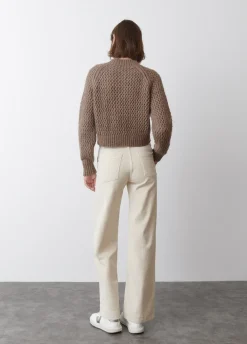 Broek Corduroy Culotte Voorzak