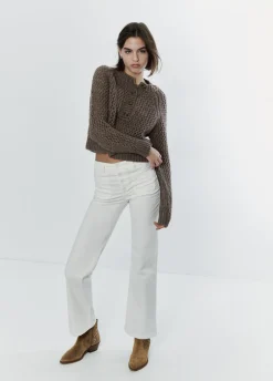 Broek Corduroy Culotte Voorzak