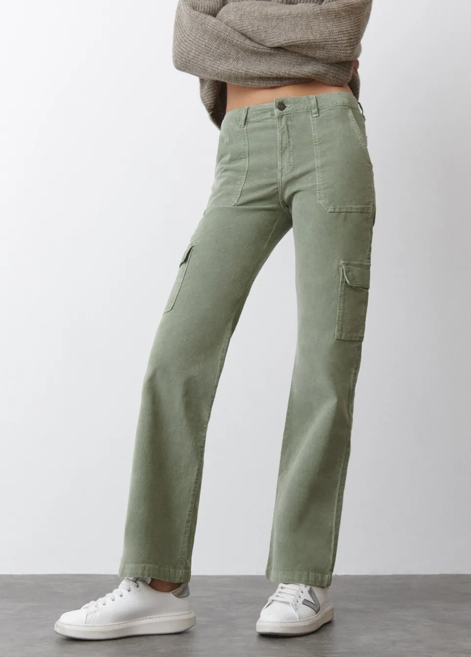 Broek Corduroy Flared