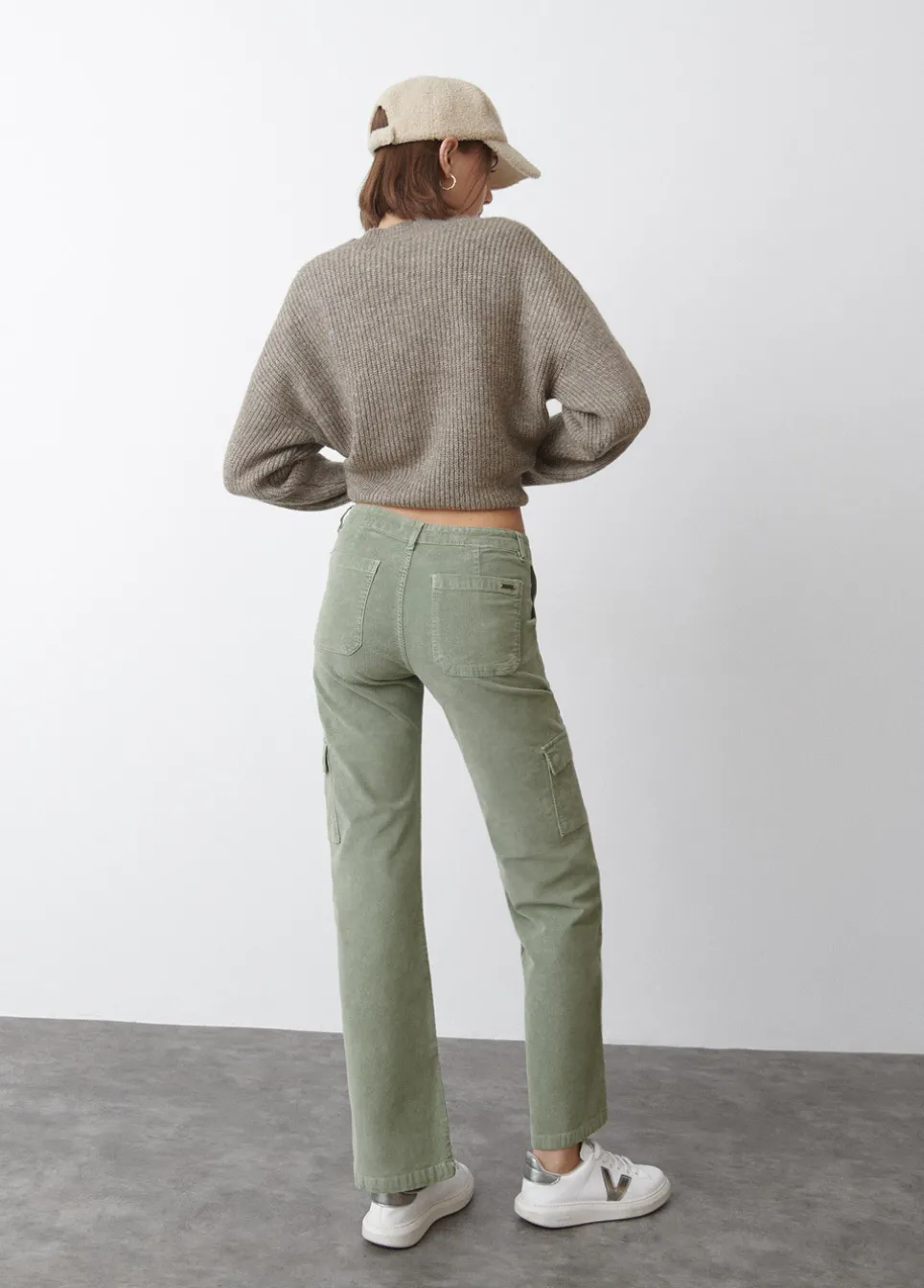 Broek Corduroy Flared