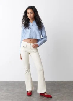 Broek Flared Voorzakken