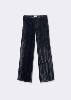 Broek Fluweel Lage Taille