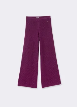 Broek Opengewerkt Gebreid