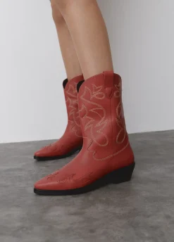 Cowboylaars Contrasterende Stiksels