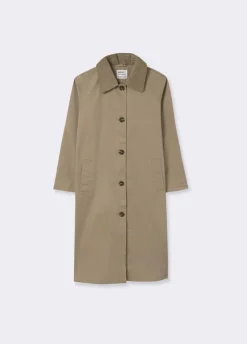Gabardine Lang Kraag Corduroy