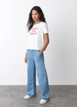 Jeans Culotte Zoom Split