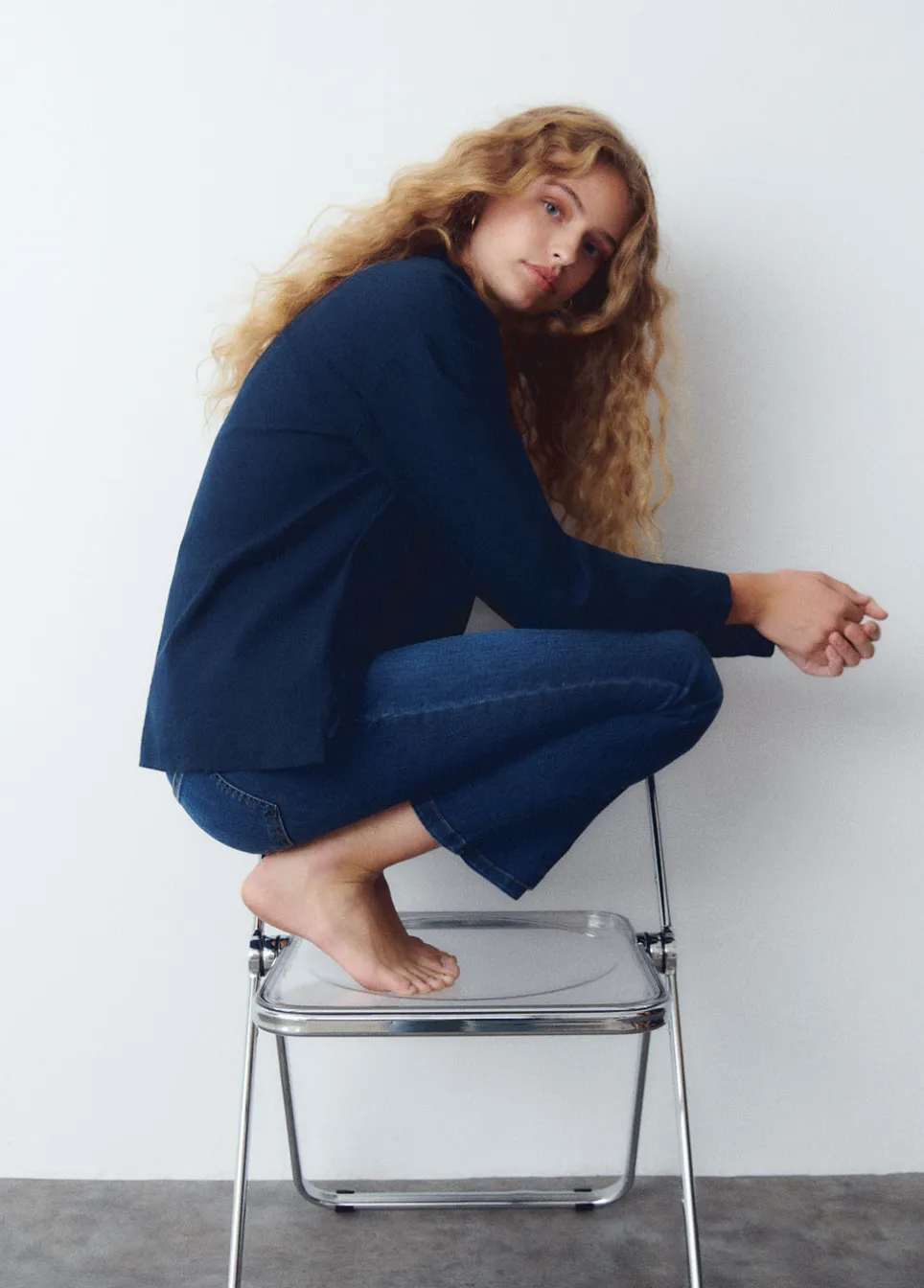 Jeans Flared Kort