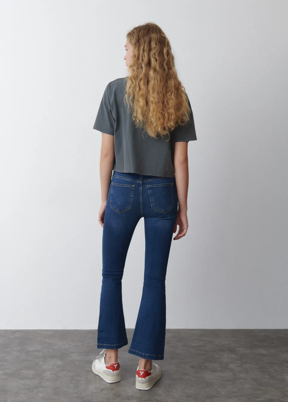 Jeans Flared Kort