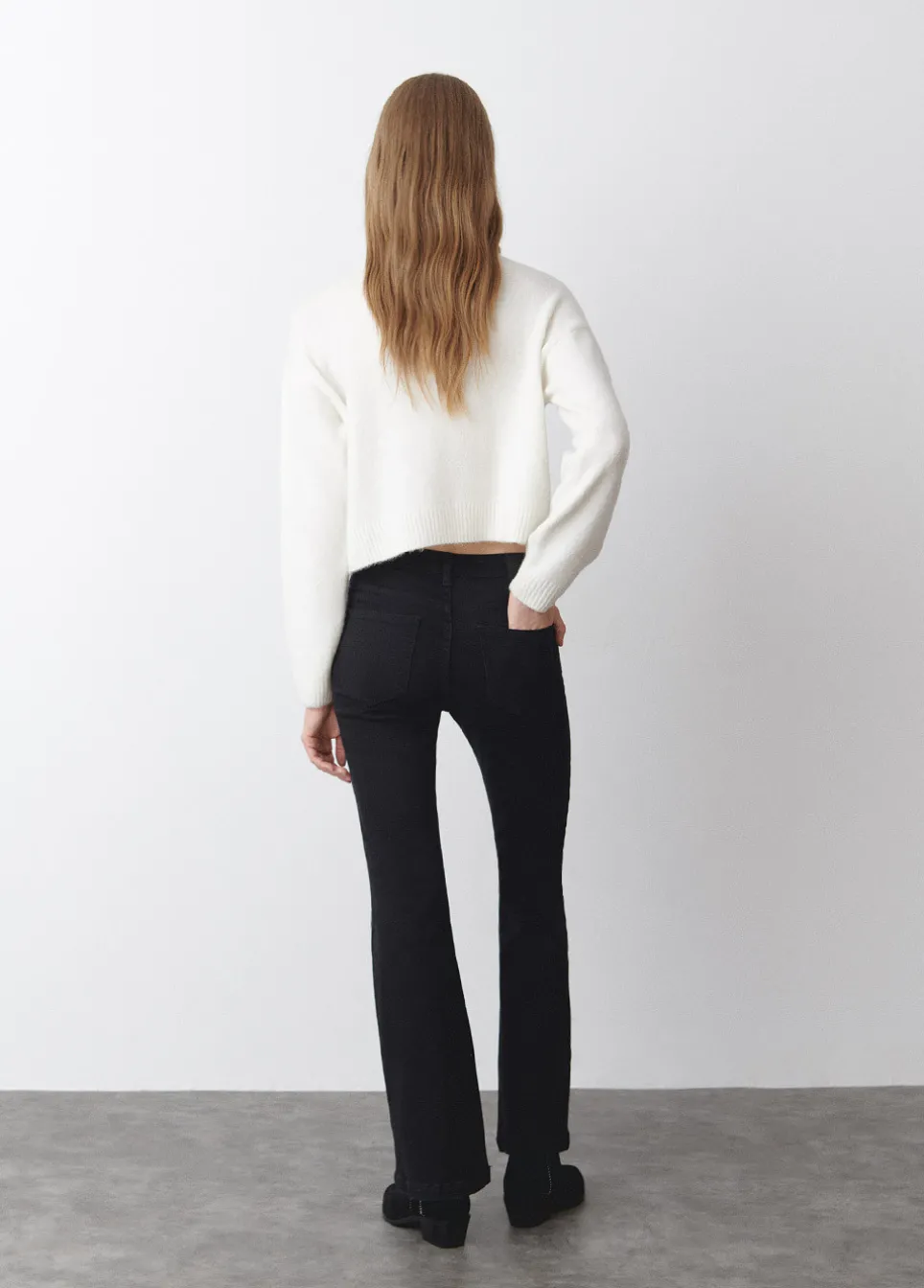 Jeans Flared Studs
