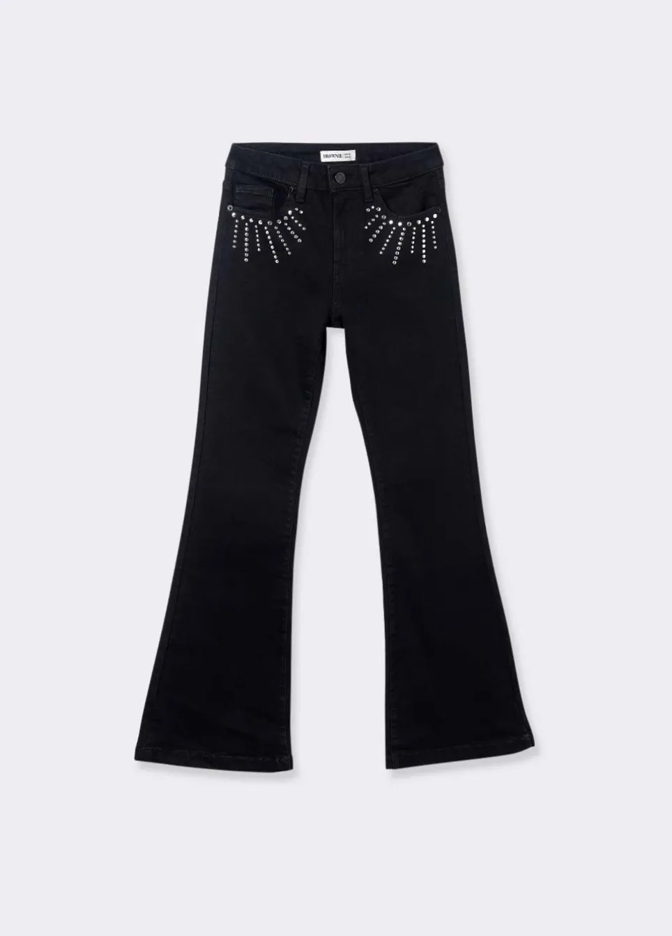 Jeans Flared Studs