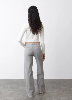 Jeans Flared Zijsplit