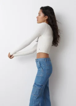 Jeans Recht Cargo