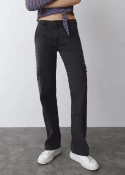 Jeans Recht Cargo