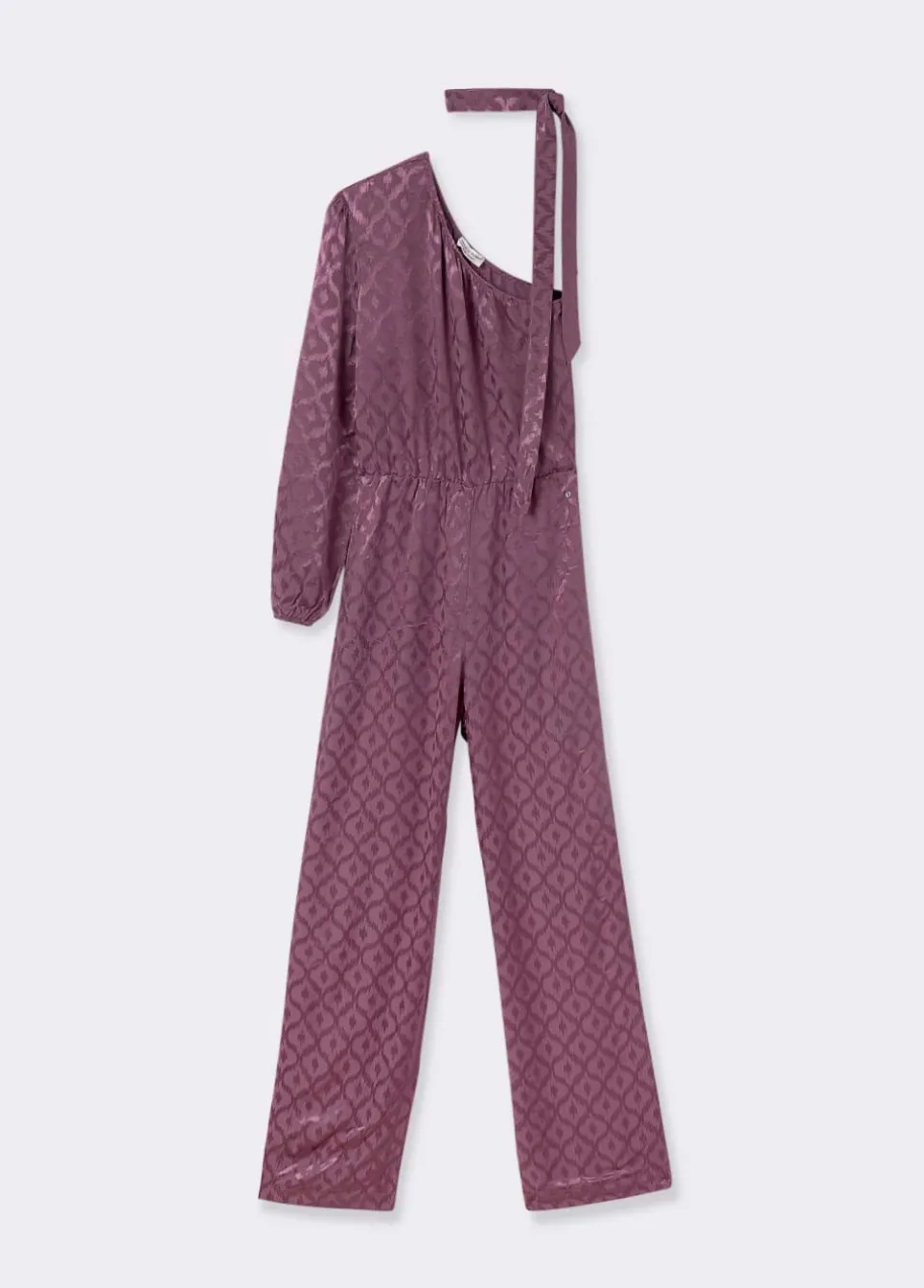 Jumpsuit Asymmetrisch Jacquard
