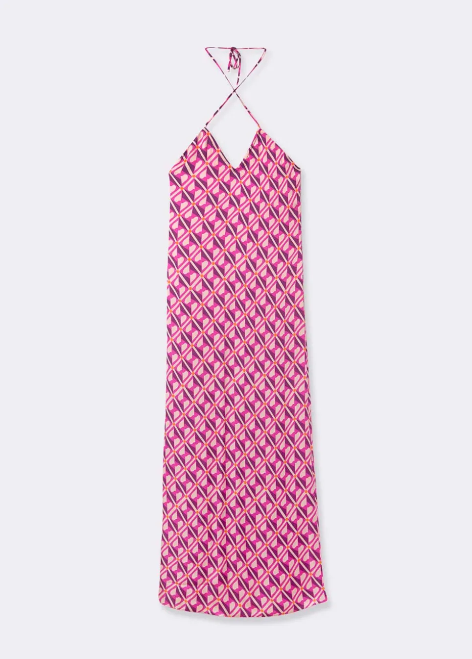 Jurk Halter Print Pop