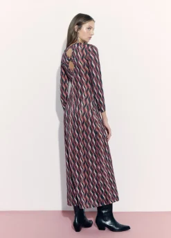 Jurk Print Golven