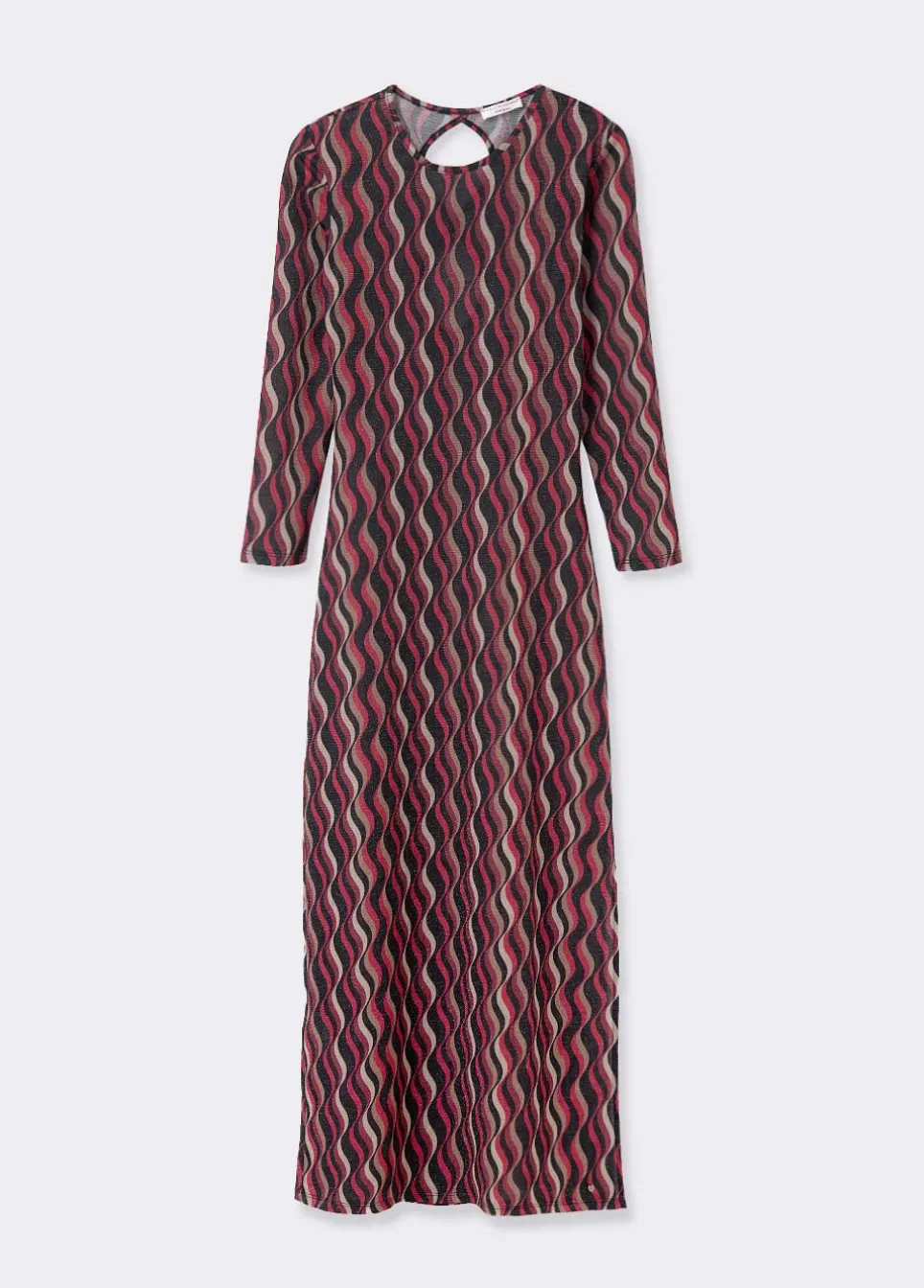 Jurk Print Golven