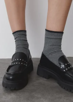 Loafers Glanzend Studs