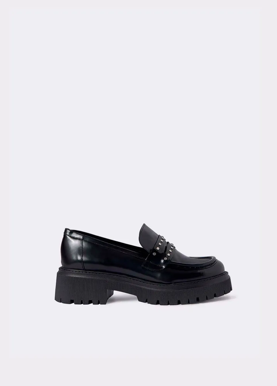 Loafers Glanzend Studs