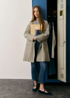 Nylon Trenchcoat