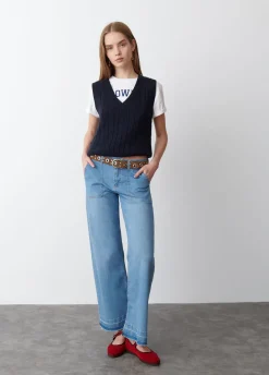 Riem Eyelets Suede
