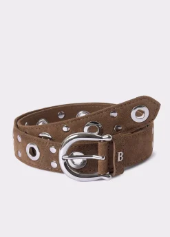 Riem Eyelets Suede