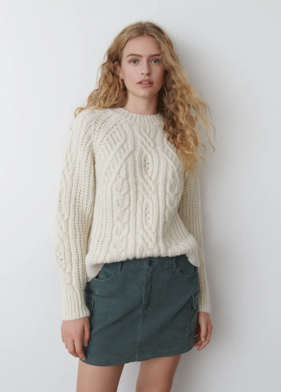 Rok Corduroy Zakken Cargo