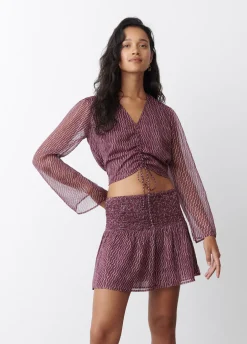 Rok Gesmokte Taille