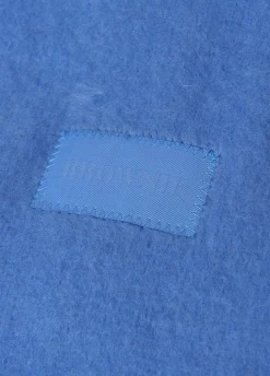 Sjaal Dik Smal Effen Franjes