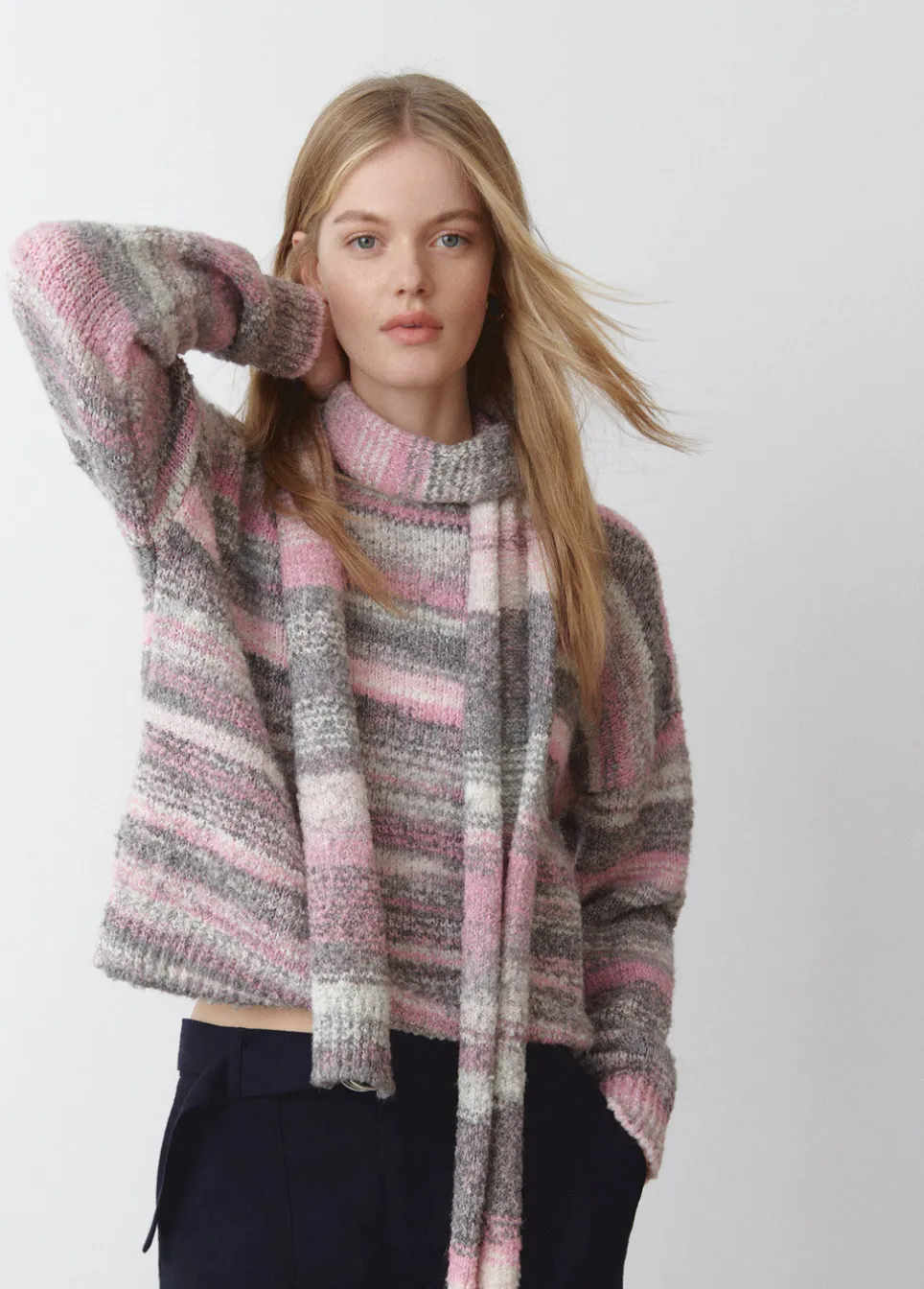 Sjaal Space Dyed Boucle