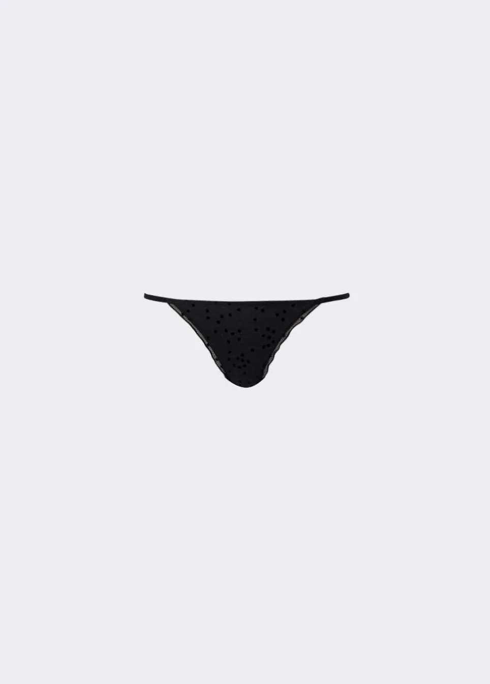 Slip Tule Geflockt