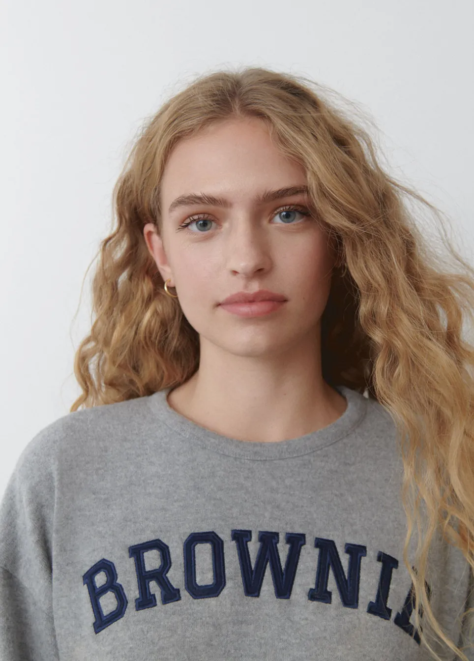Sweater Geribd Brush Brownie