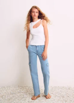 Tanktop Cut-Out Geribd