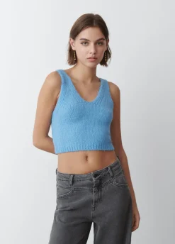 Top Gebreid Boucle