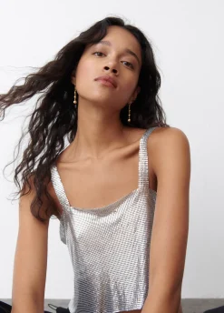 Top Mesh Metallic