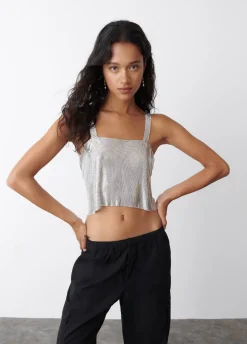 Top Mesh Metallic