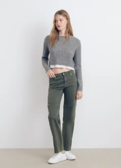 Trui Cropped Detail Shirt