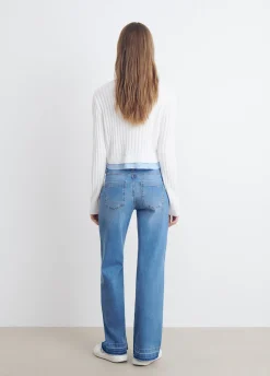 Trui Cropped Detail Shirt